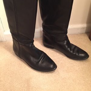 Tall Leather Boots